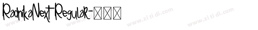 RadnikaNext Regular字体转换 RadnikaNext Regular字体转换